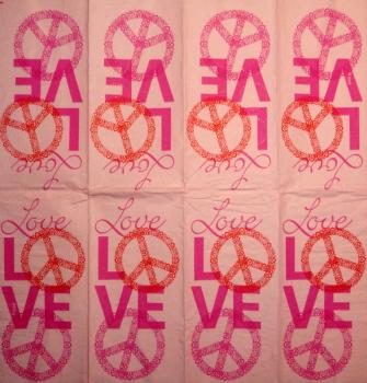 TX-299 Scripture - 4-ply - Sniff - ppd - Love & Peace - Handkerchief